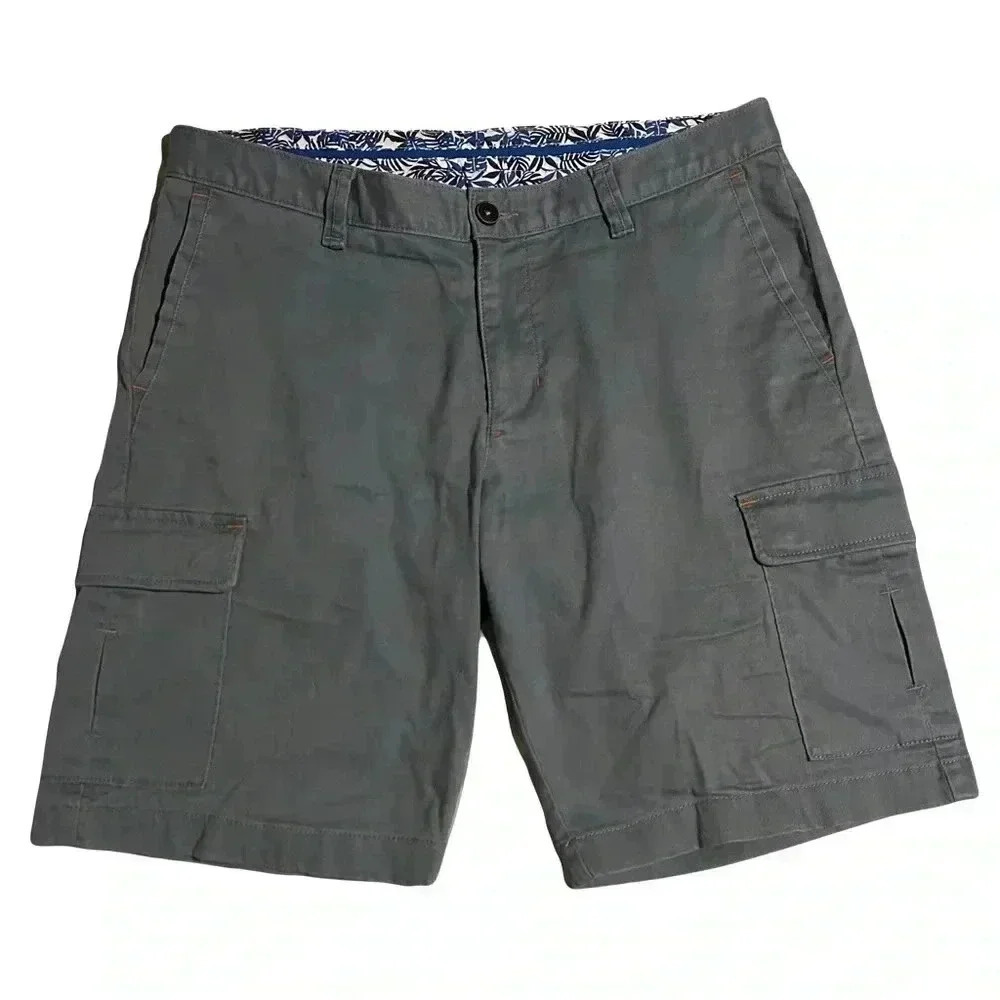 Tommy Bahama Men’s Size 34 10” Coastal Key Cargo Shorts Light Blue NWOT - Picture 8 of 10